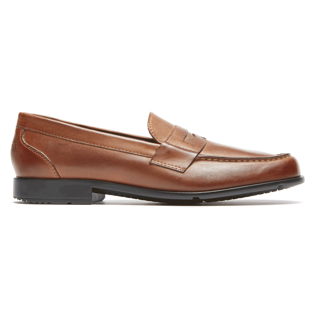 Mocassins Rockport Homem Marrom - Classic Penny - 54296WGFN